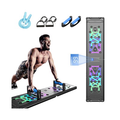 Multi-Function Push Up Board Counting Foldable Push-Up Rack Training Board Push Up Bars Exercise Men Fitness Equipment Home Gym 